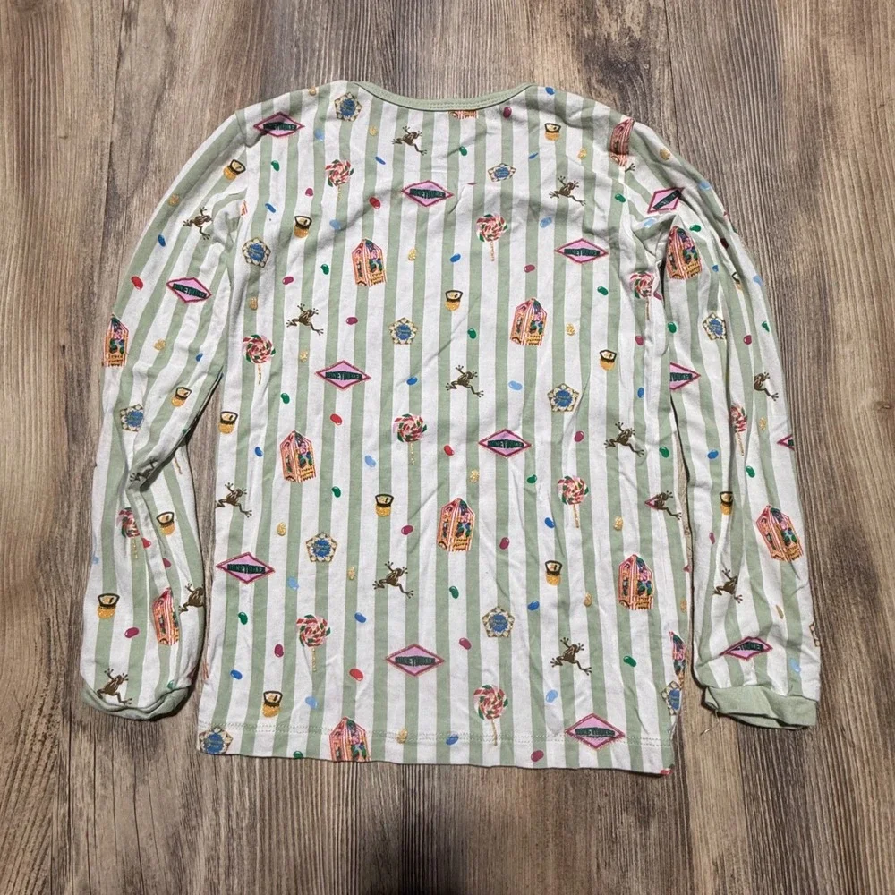 Kyte Baby Harry Potter Top Green Striped Honeydukes Whimsical